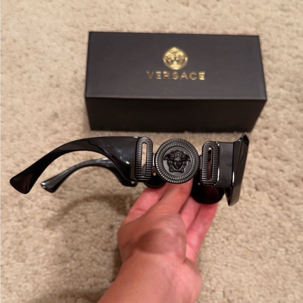 Versace Black Sunglasses - Picture 3 of 10